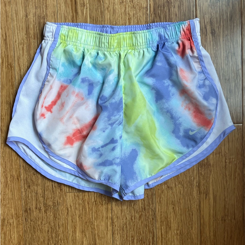Women’s Nike Tempo Shorts Bundle size medium purple orange - Picture 5 of 7